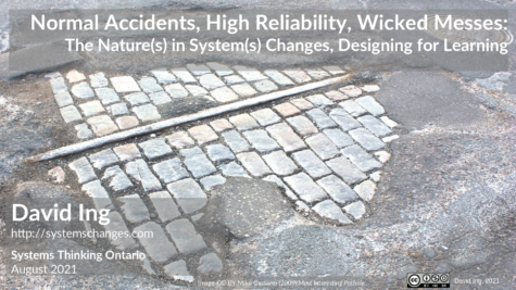 Normal Accidents, High Reliability, Wicked Messes